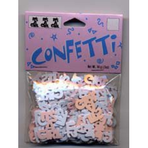 Vaessen Creative • Confetti it's a girl 14 gr.roz/w (1630-76)